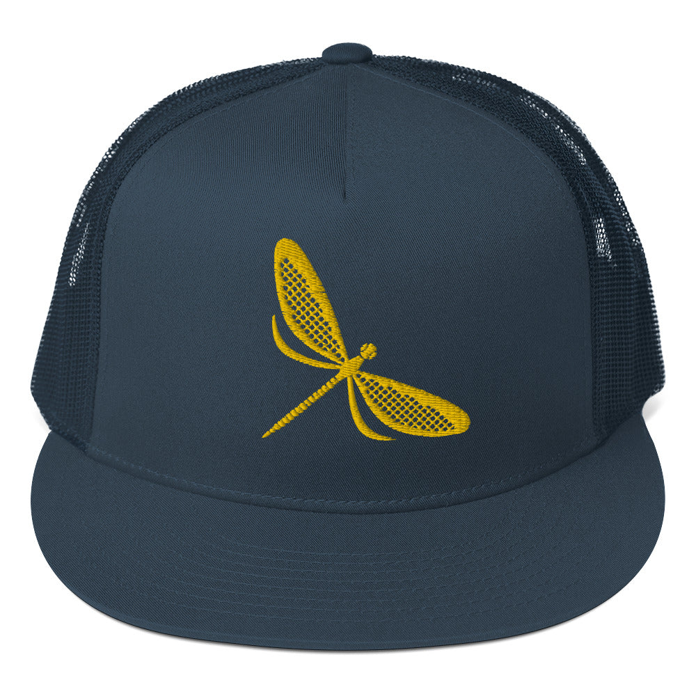 Club Pantala Embroidered Courtfly Mesh Flat Cap